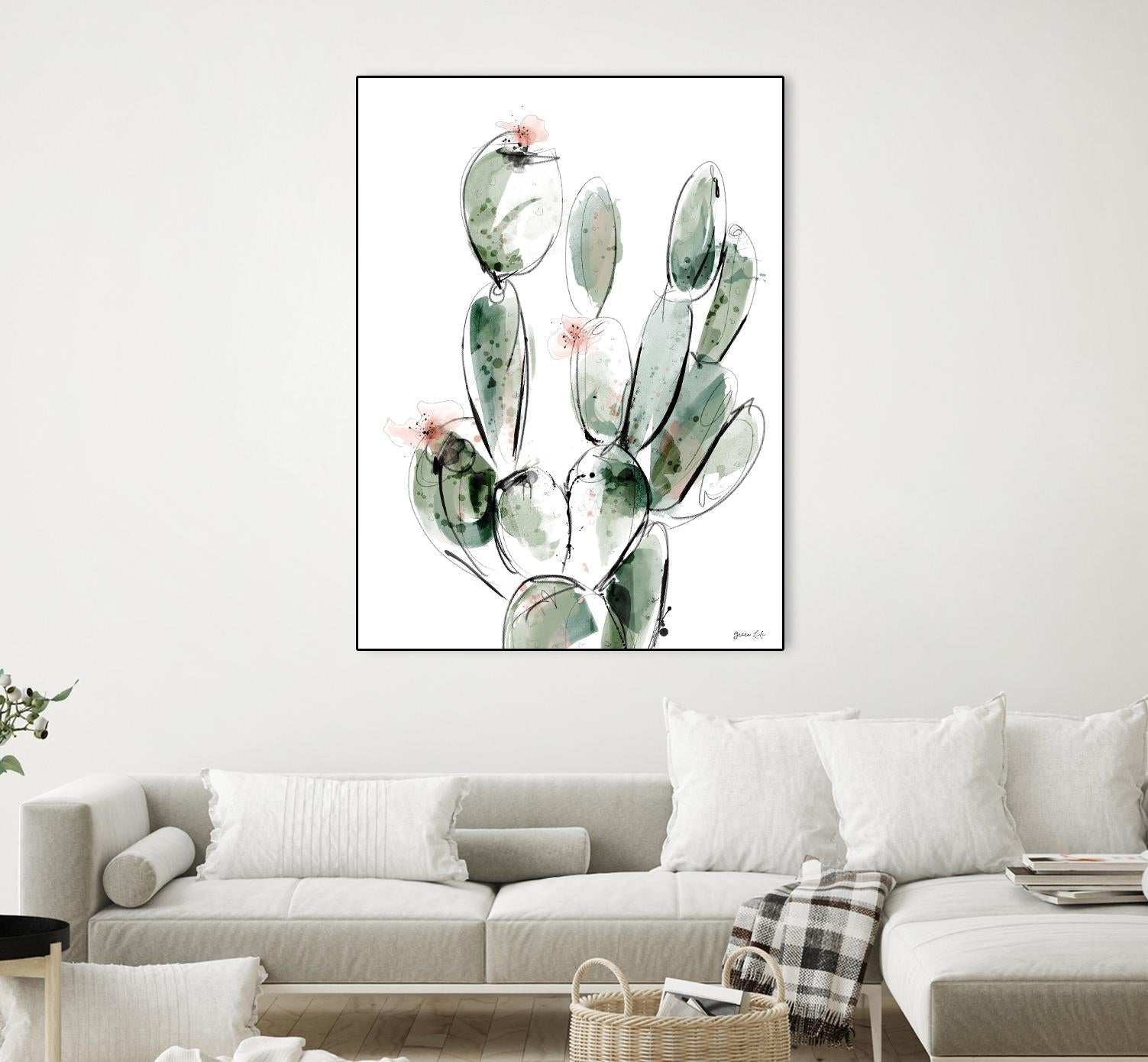 Prickly Pear by Green Lili on GIANT ART - multicolor contemporary
