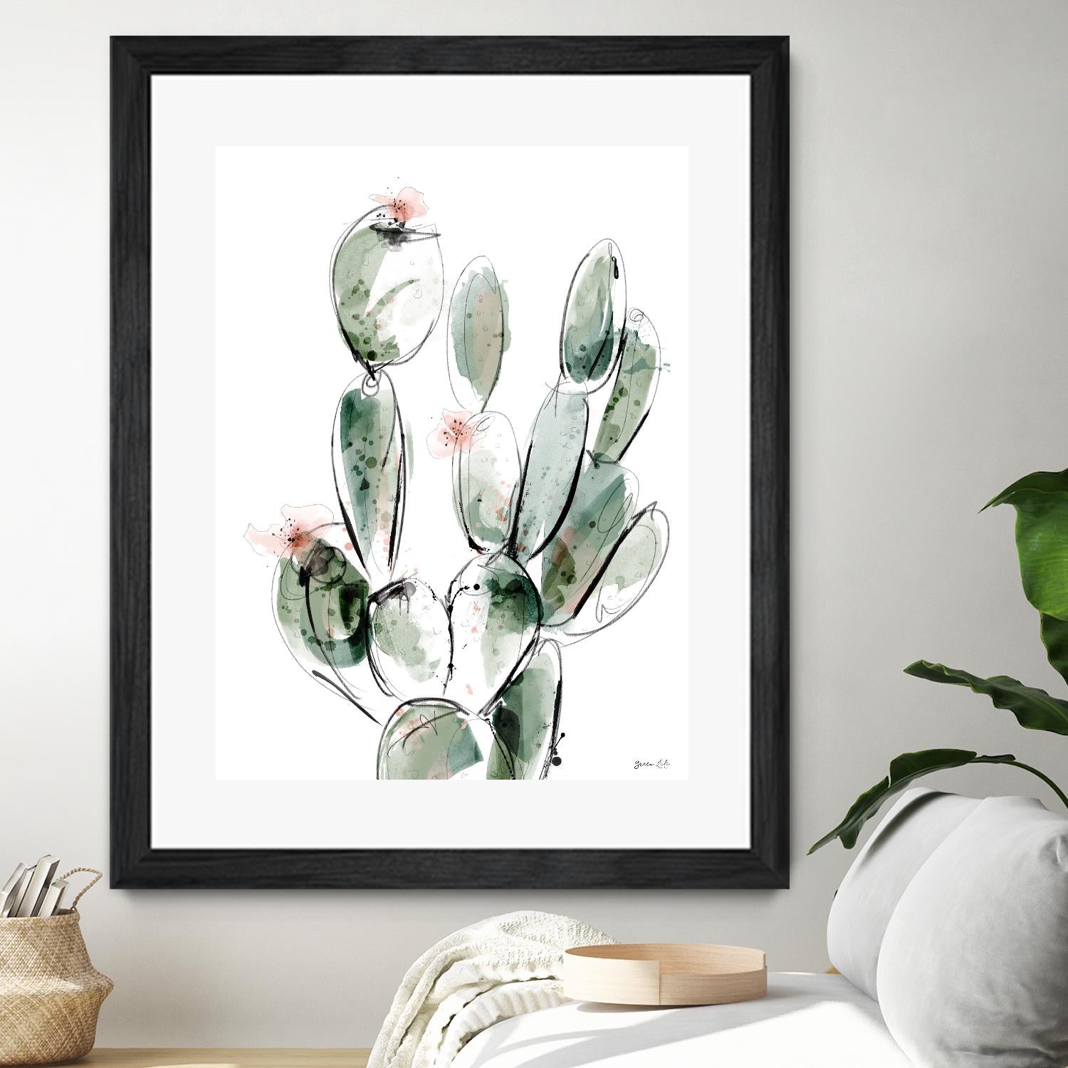 Prickly Pear by Green Lili on GIANT ART - multicolor contemporary