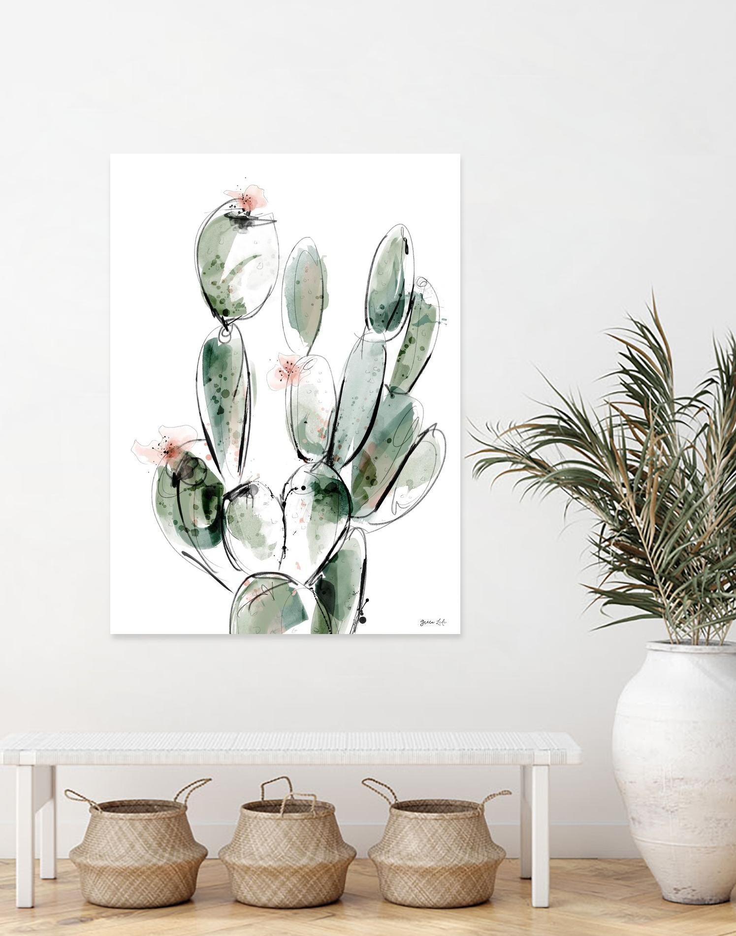 Prickly Pear by Green Lili on GIANT ART - multicolor contemporary