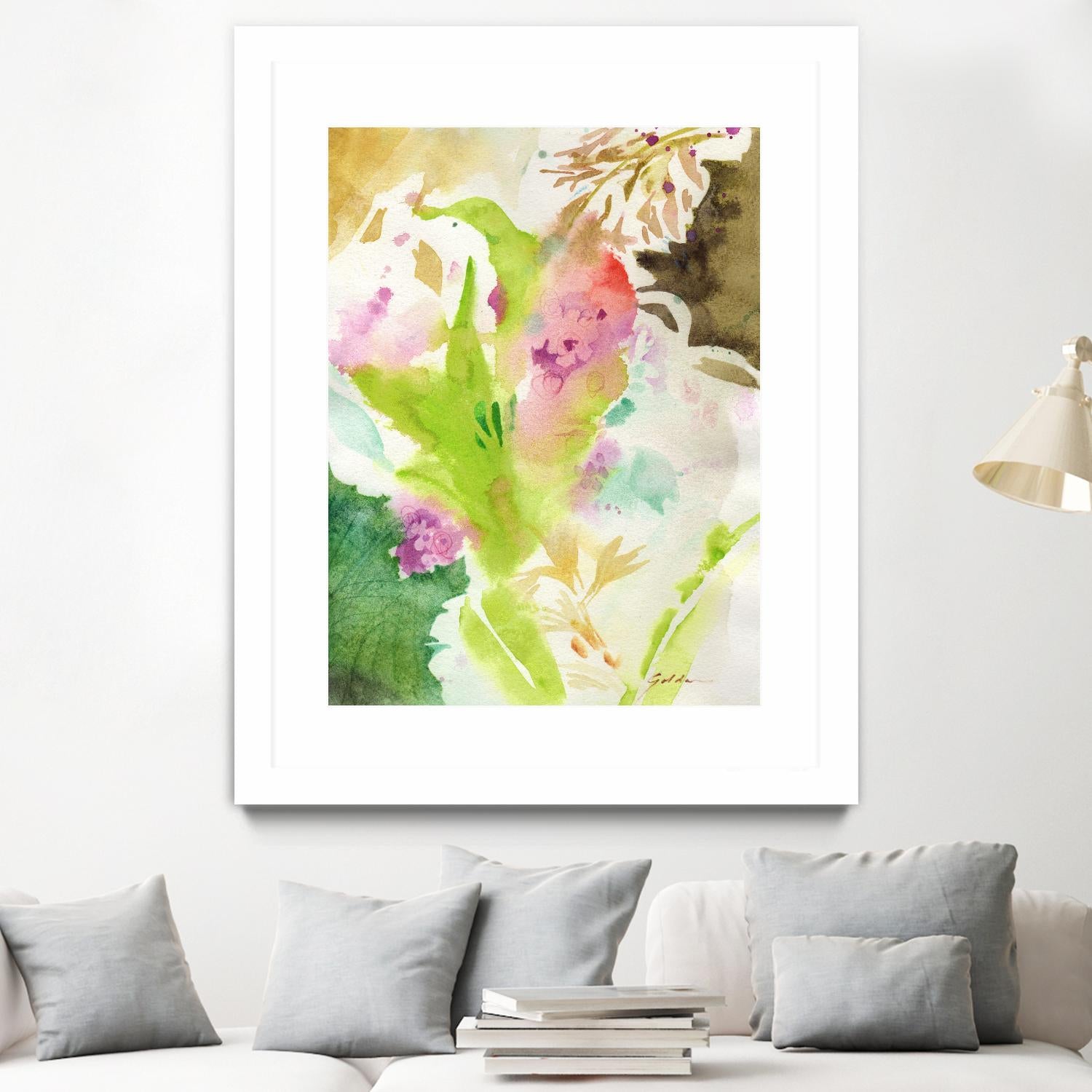 Fusion No. 2 by Sheila Golden on GIANT ART - multicolor contemporary; abstracts