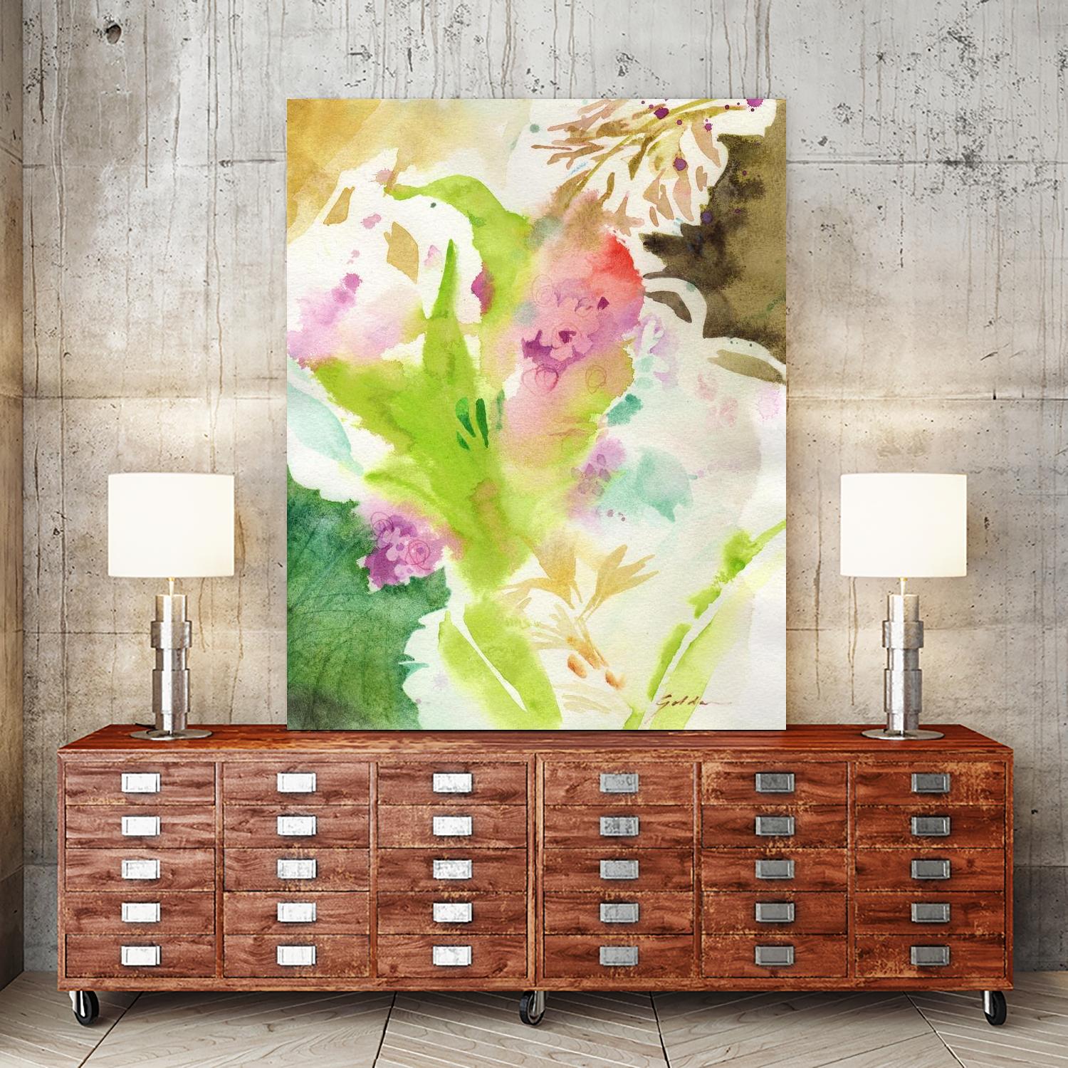 Fusion No. 2 by Sheila Golden on GIANT ART - multicolor contemporary; abstracts