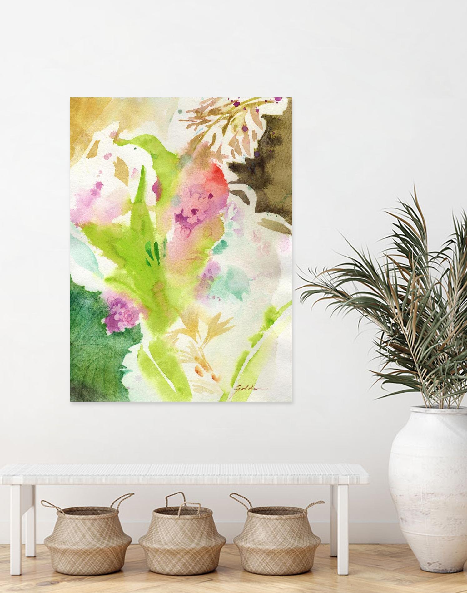 Fusion No. 2 by Sheila Golden on GIANT ART - multicolor contemporary; abstracts