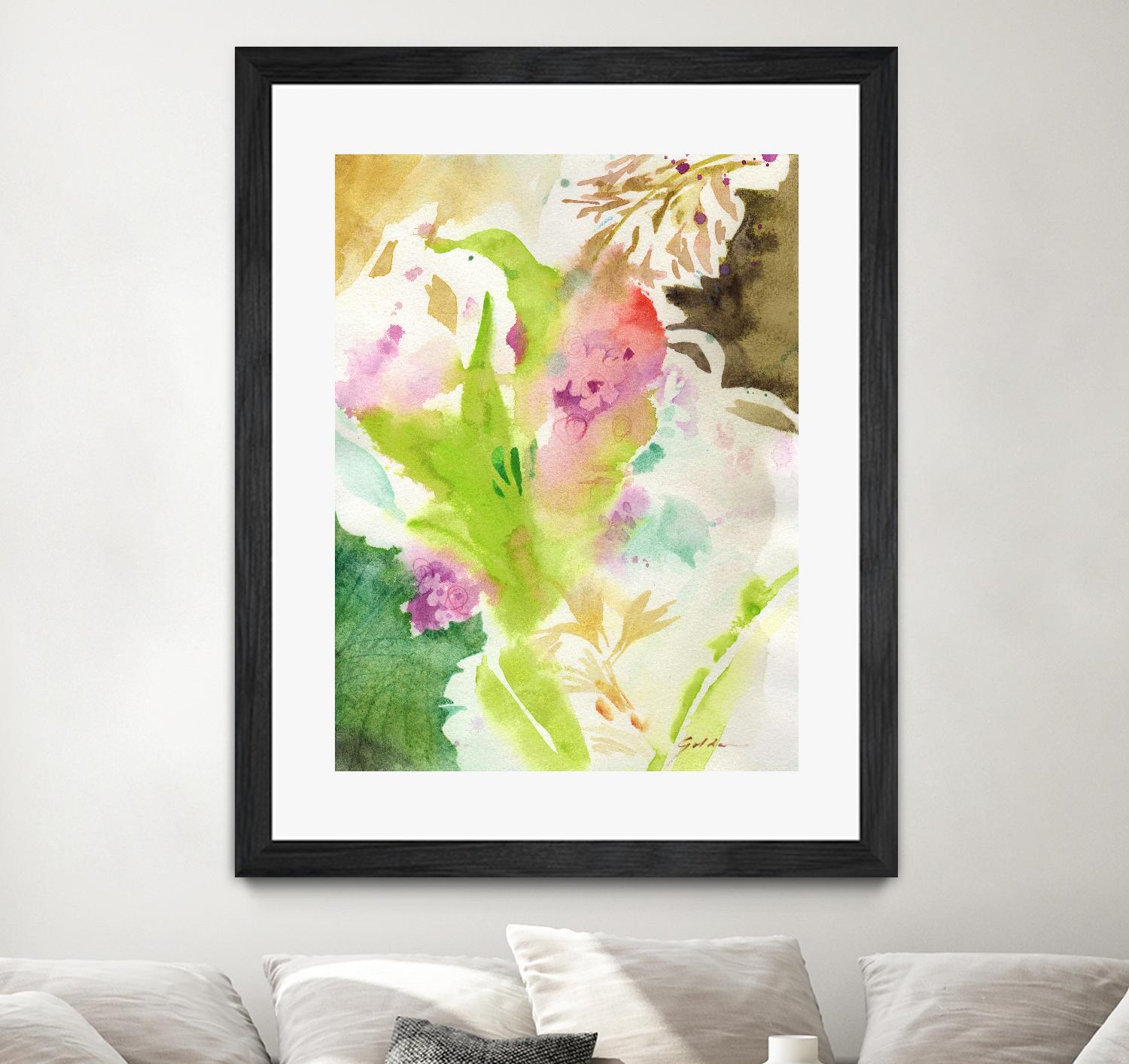 Fusion No. 2 by Sheila Golden on GIANT ART - multicolor contemporary; abstracts