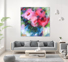 Big Pinks by Pamela Gatens on GIANT ART - multicolor floral/still life