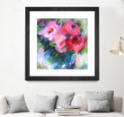 Big Pinks by Pamela Gatens on GIANT ART - multicolor floral/still life