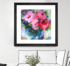 Big Pinks by Pamela Gatens on GIANT ART - multicolor floral/still life