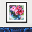 Big Pinks by Pamela Gatens on GIANT ART - multicolor floral/still life