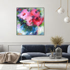 Big Pinks by Pamela Gatens on GIANT ART - multicolor floral/still life