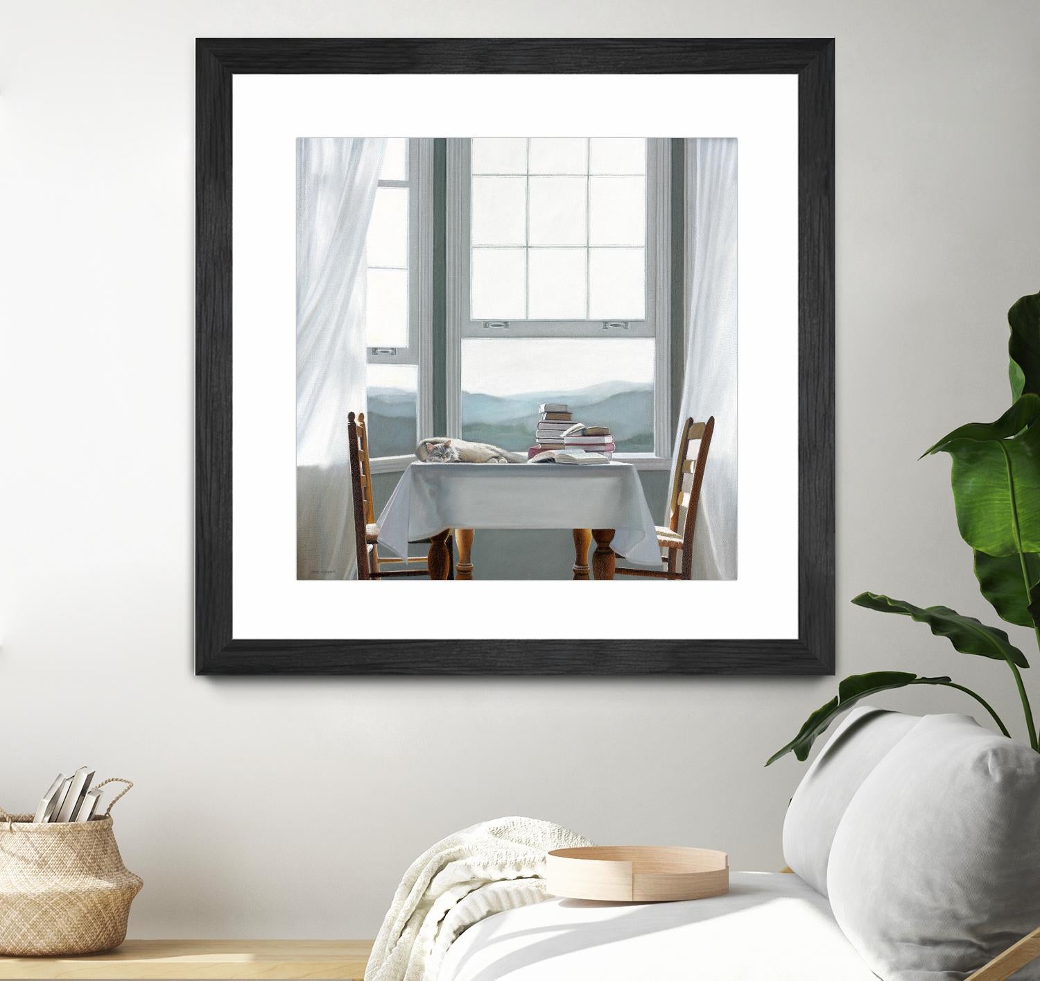 Accidental Scholar by Karen Hollingsworth on GIANT ART - multi floral/still life, landscapes, animals, cats, windows