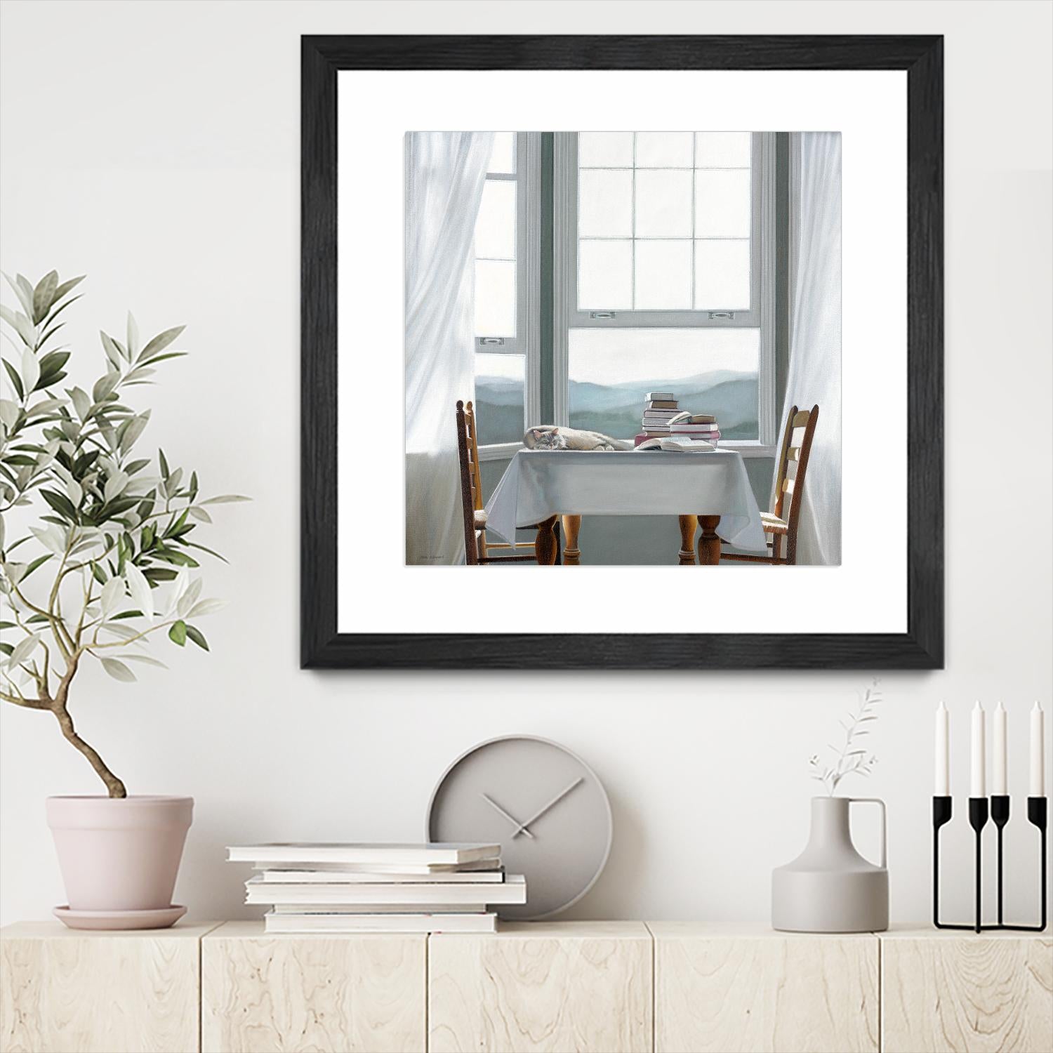 Accidental Scholar by Karen Hollingsworth on GIANT ART - multi floral/still life, landscapes, animals, cats, windows