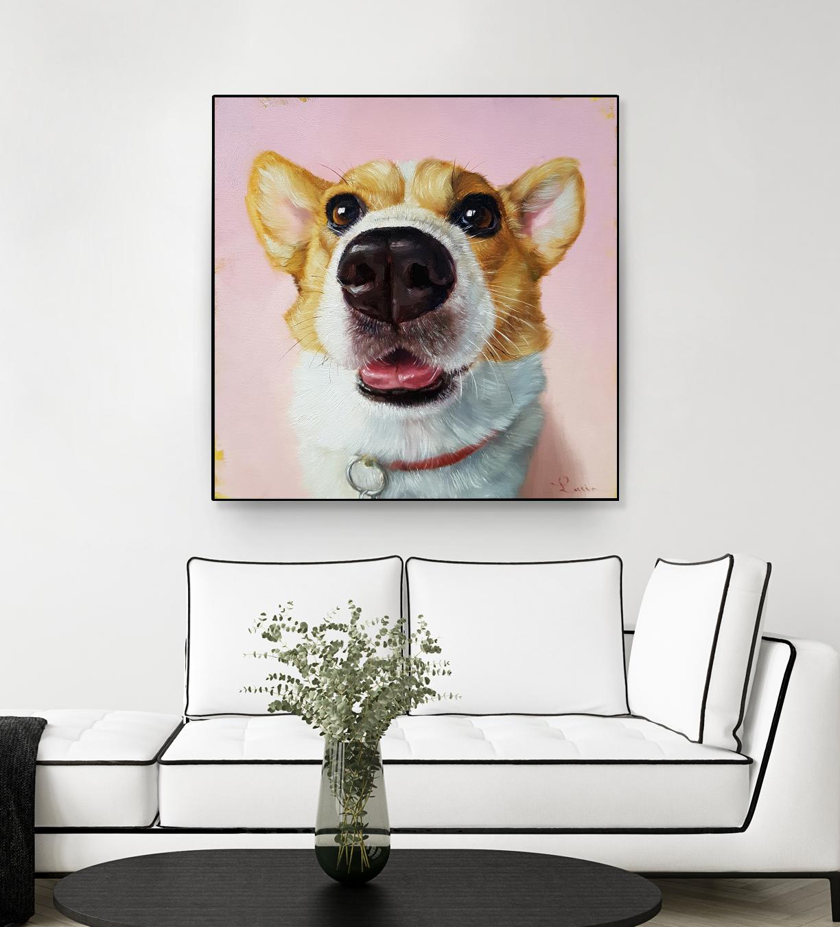 Follow Your Nose 3 by Lucia Heffernan on GIANT ART - multicolor animals