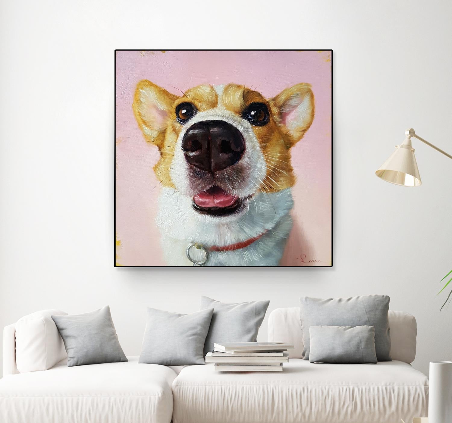 Follow Your Nose 3 by Lucia Heffernan on GIANT ART - multicolor animals