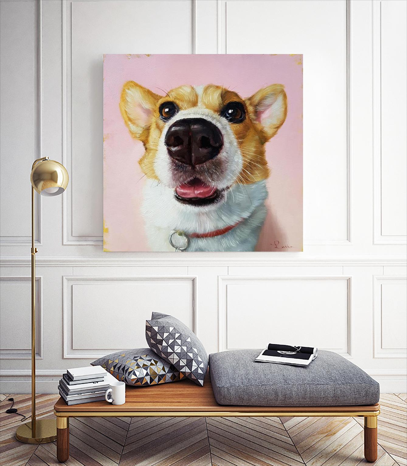 Follow Your Nose 3 by Lucia Heffernan on GIANT ART - multicolor animals