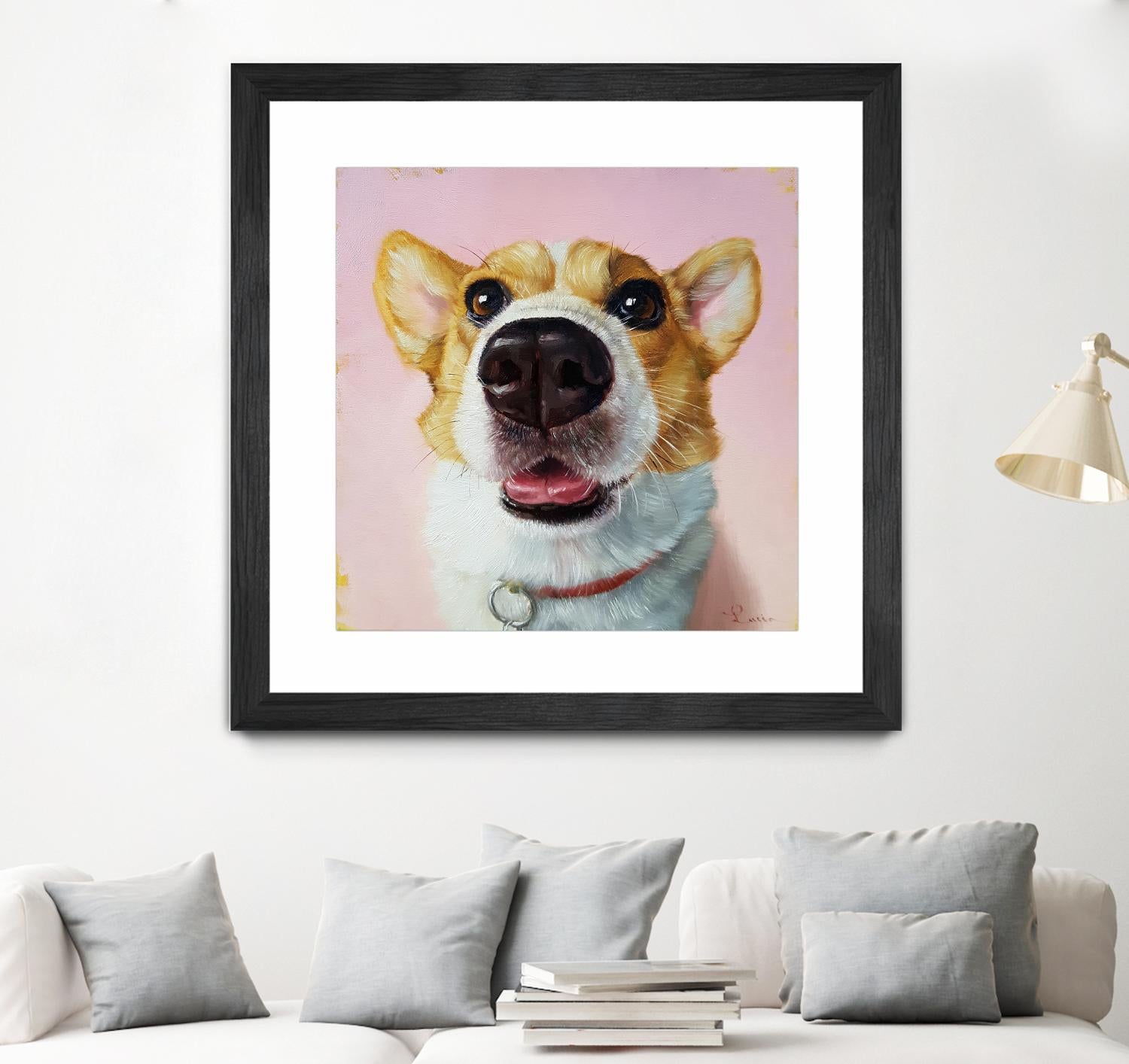 Follow Your Nose 3 by Lucia Heffernan on GIANT ART - multicolor animals