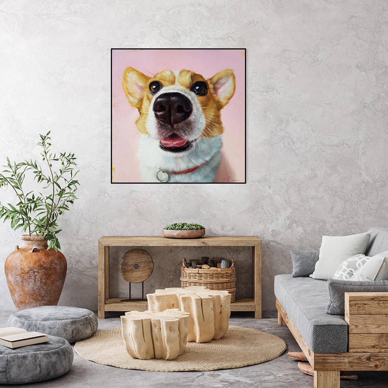 Follow Your Nose 3 by Lucia Heffernan on GIANT ART - multicolor animals