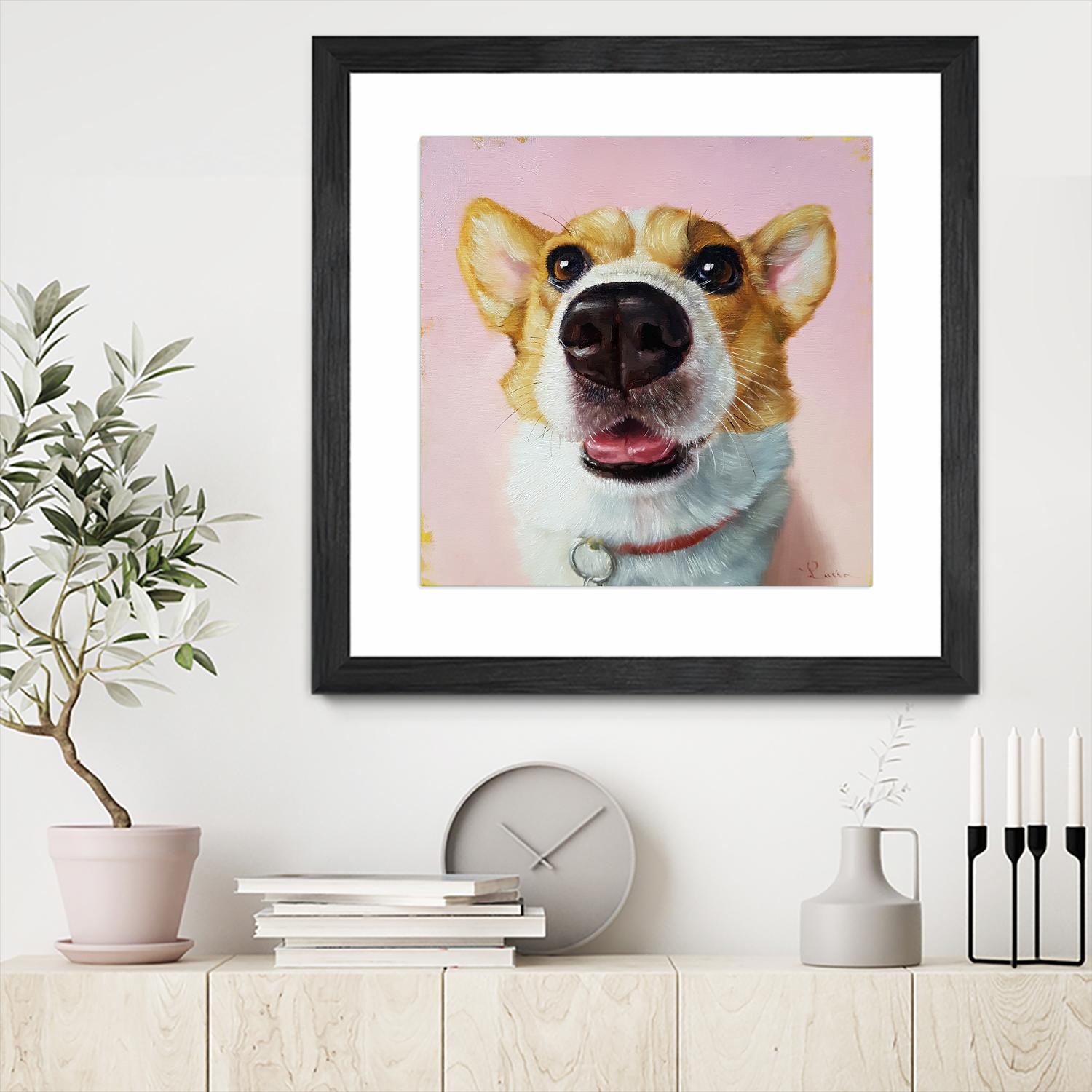 Follow Your Nose 3 by Lucia Heffernan on GIANT ART - multicolor animals