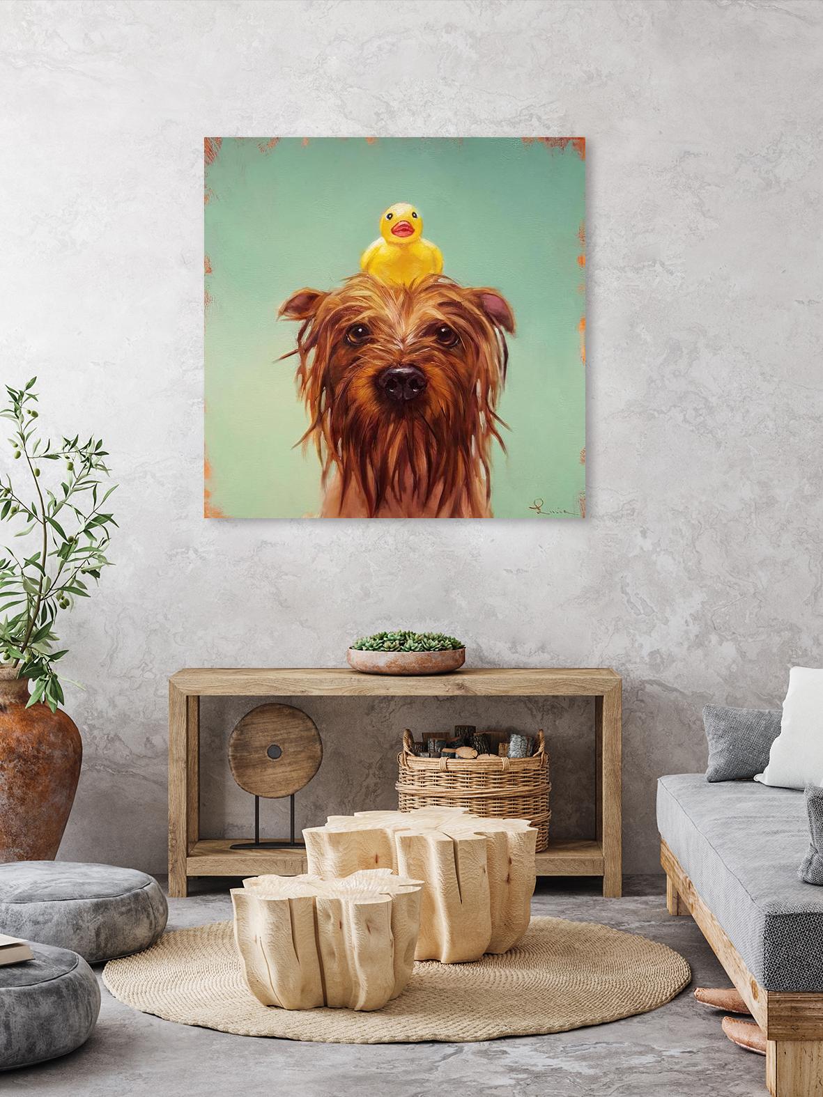 Bath Time by Lucia Heffernan on GIANT ART - multicolor urban/pop surrealism; animals