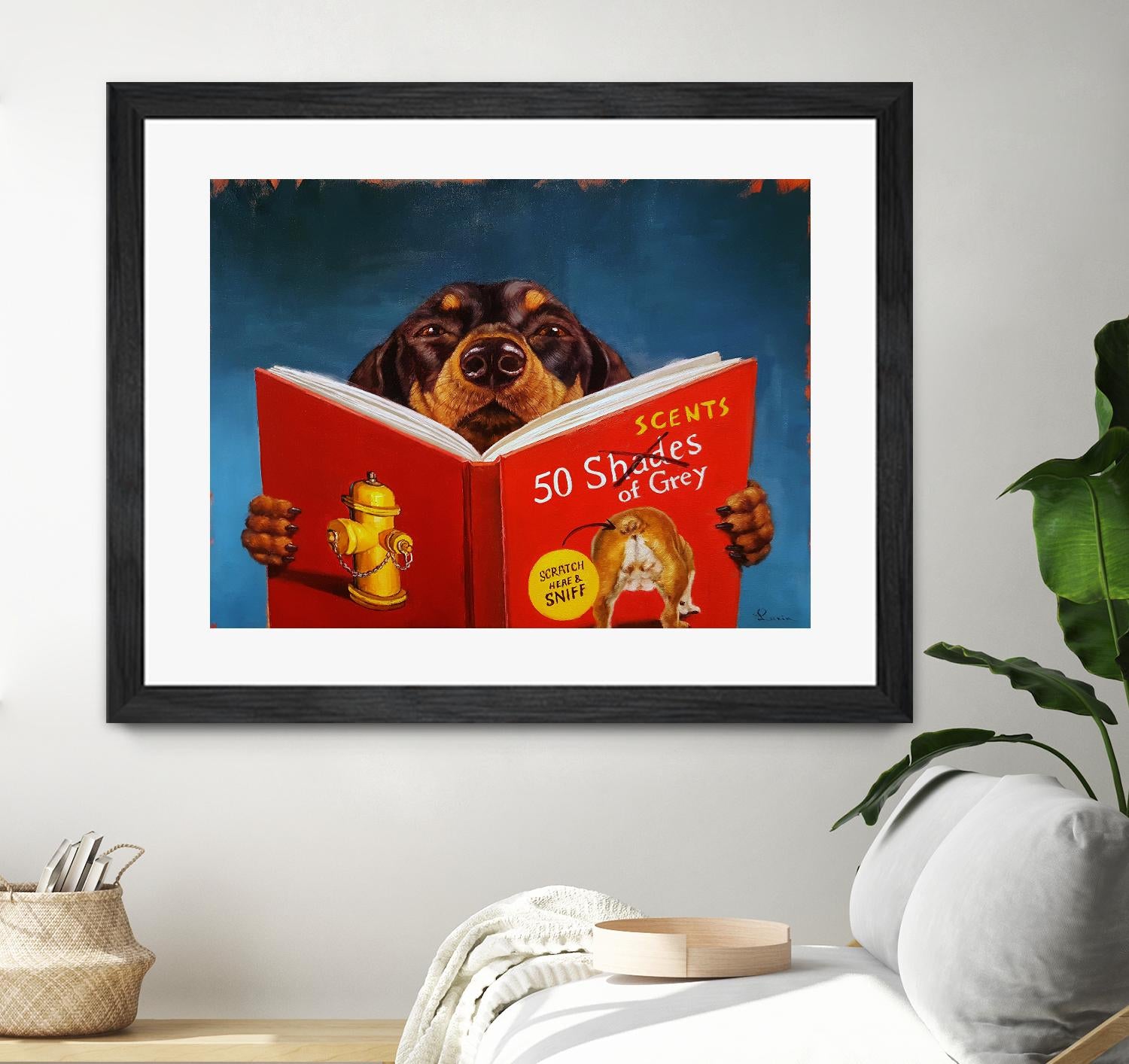 50 Scents of Grey by Lucia Heffernan on GIANT ART - multicolor urban/pop surrealism; animals