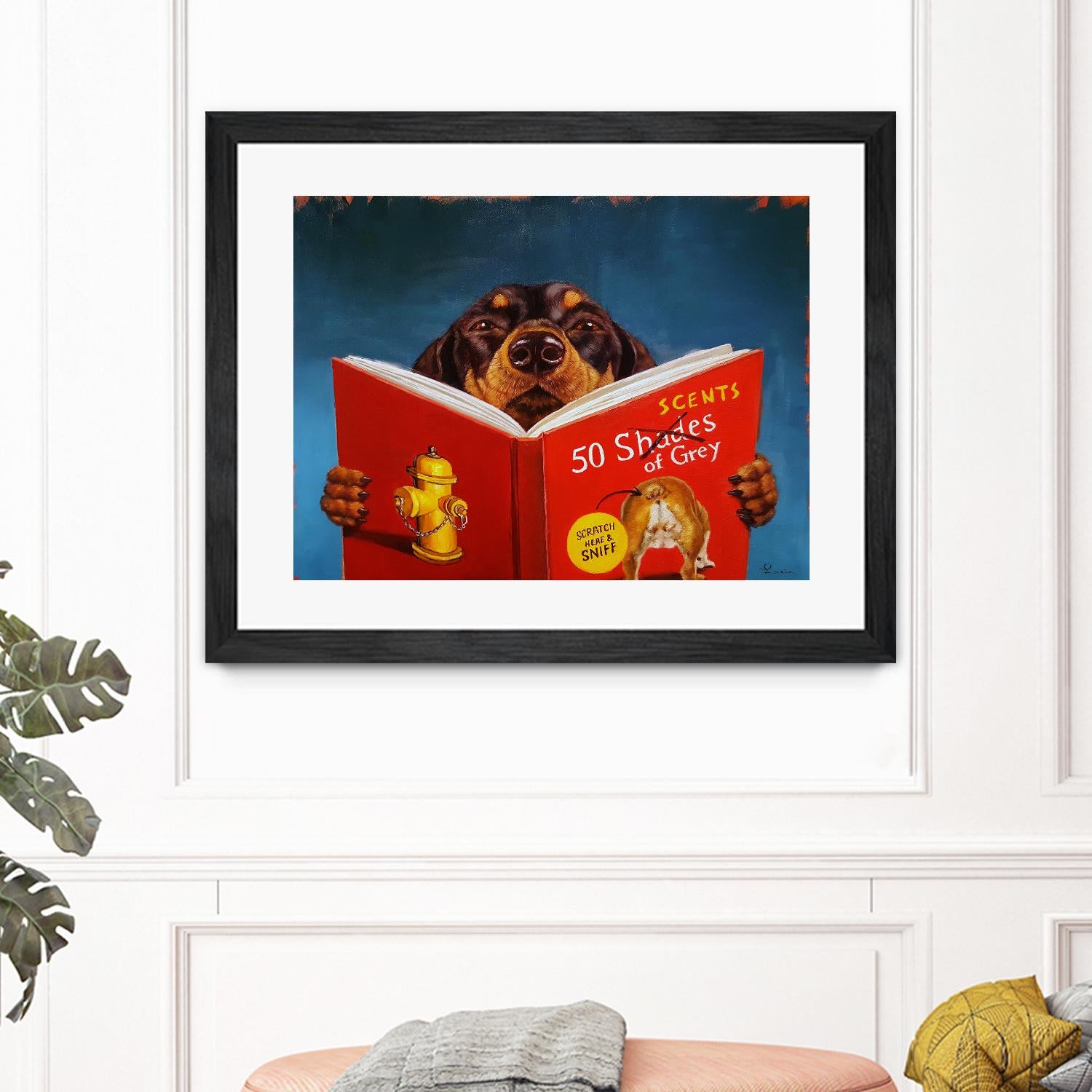 50 Scents of Grey by Lucia Heffernan on GIANT ART - multicolor urban/pop surrealism; animals