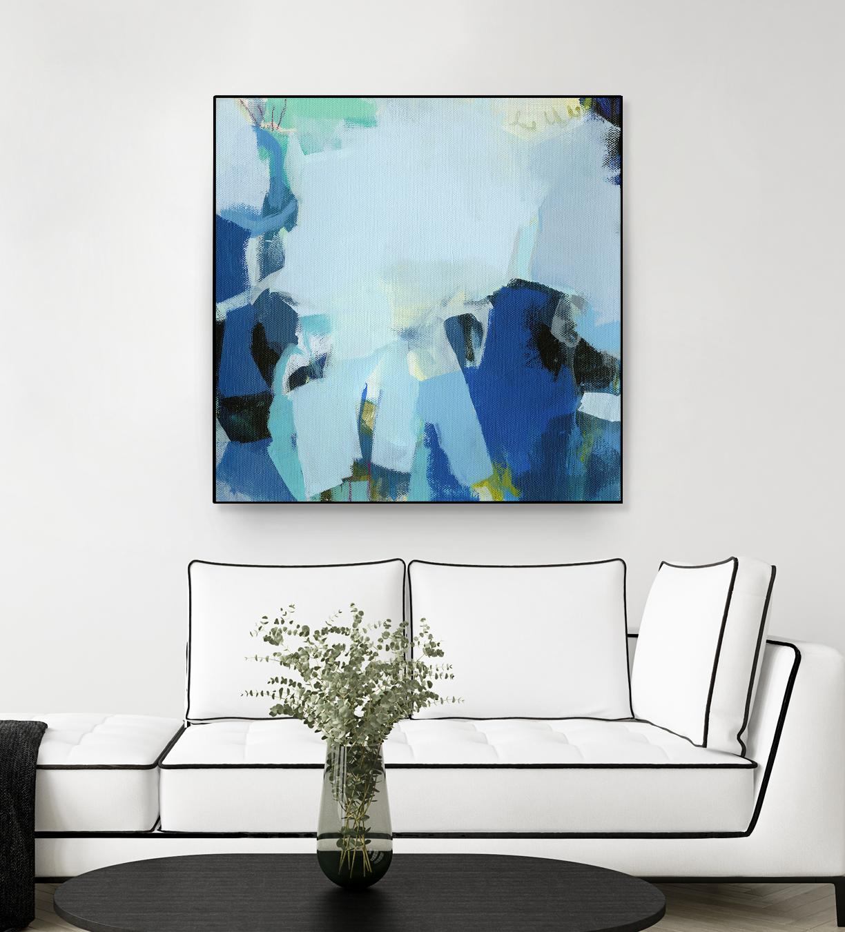 Tide Pools by Amanda Hawkins on GIANT ART - multicolor abstracts; contemporary