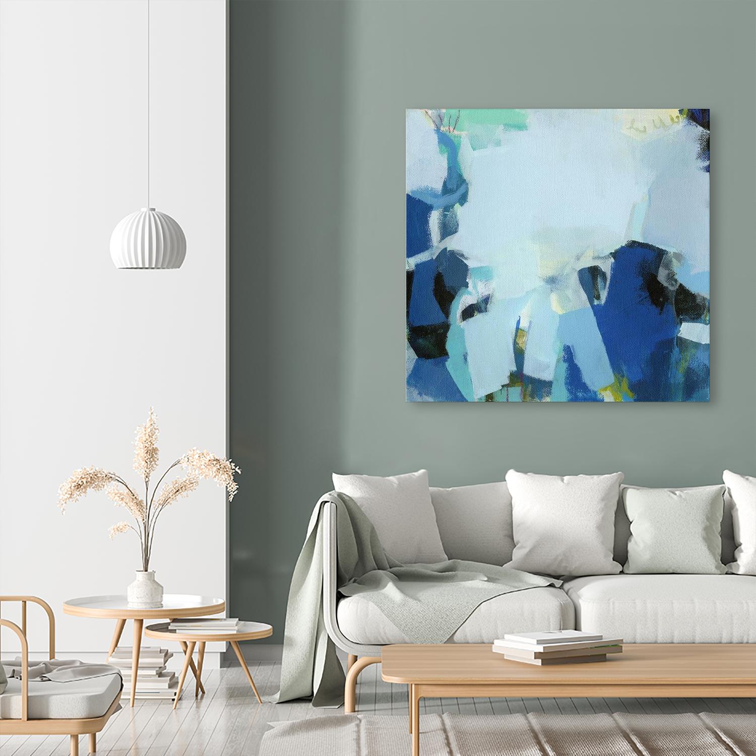 Tide Pools by Amanda Hawkins on GIANT ART - multicolor abstracts; contemporary