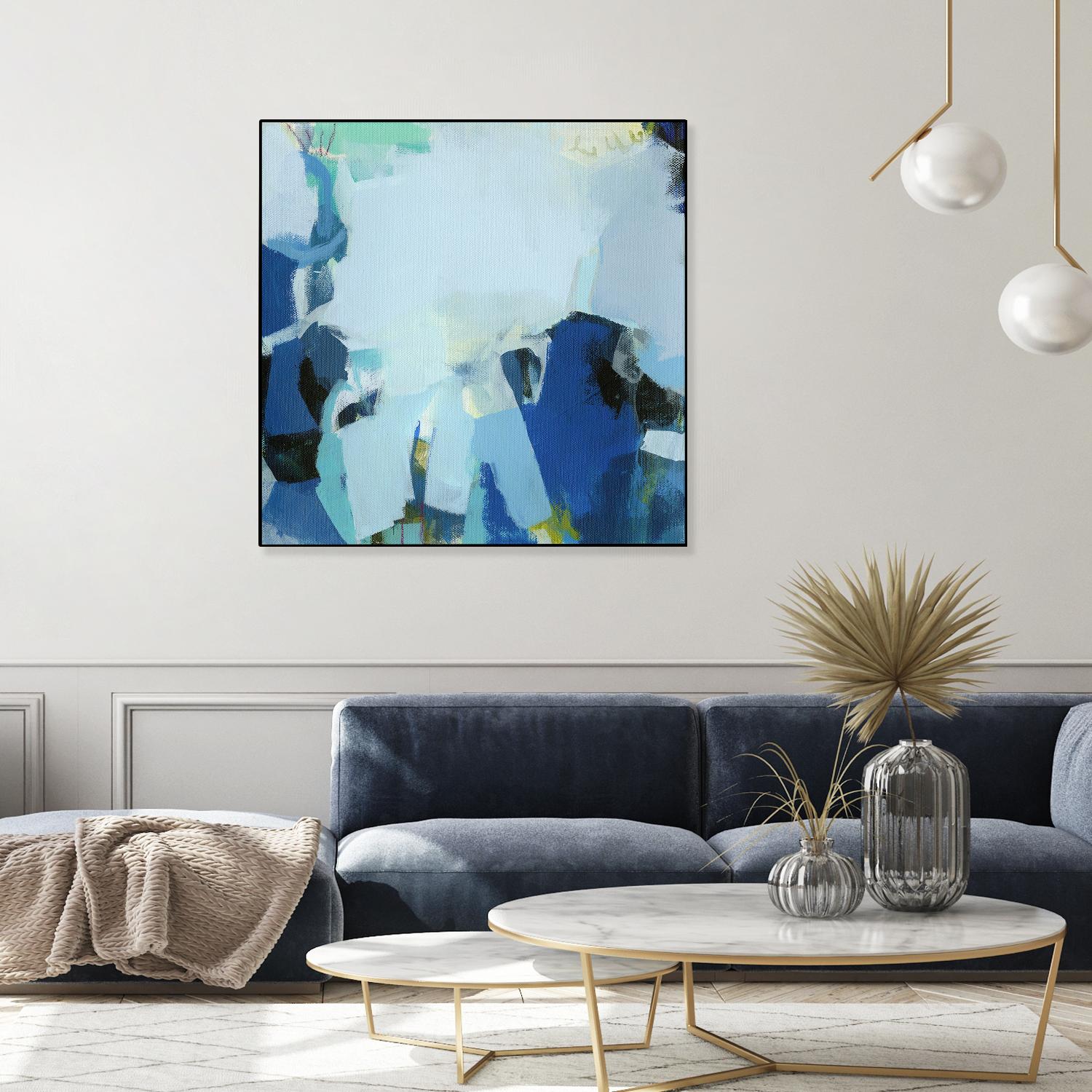 Tide Pools by Amanda Hawkins on GIANT ART - multicolor abstracts; contemporary