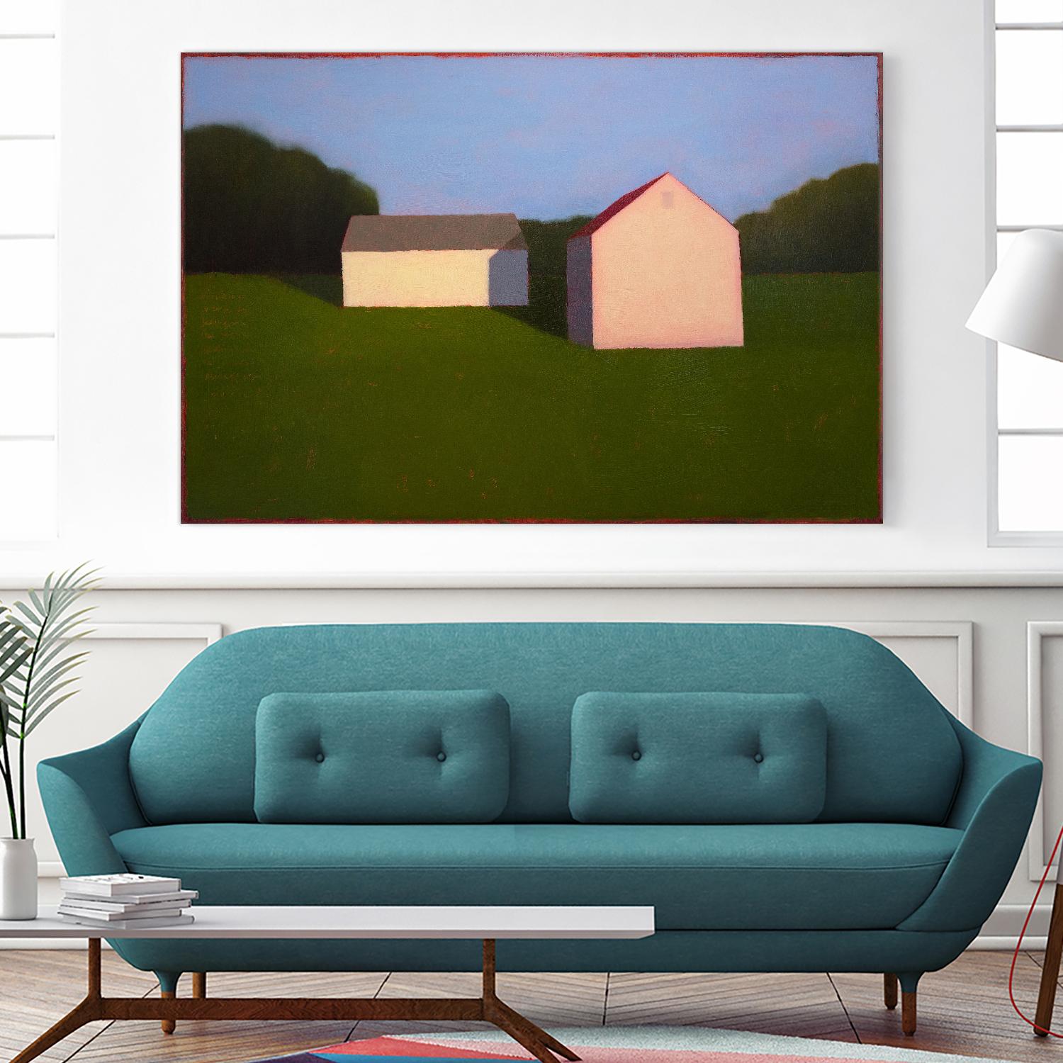 A Simple Life by Tracy Helgeson on GIANT ART - multicolor landscapes; contemporary