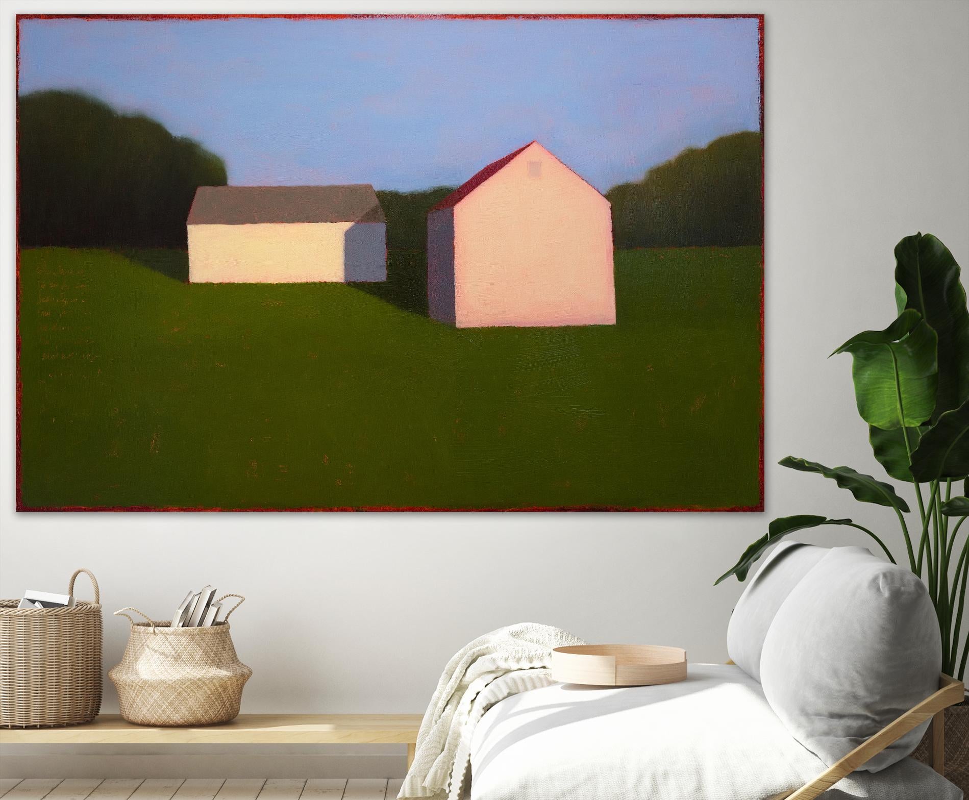 A Simple Life by Tracy Helgeson on GIANT ART - multicolor landscapes; contemporary