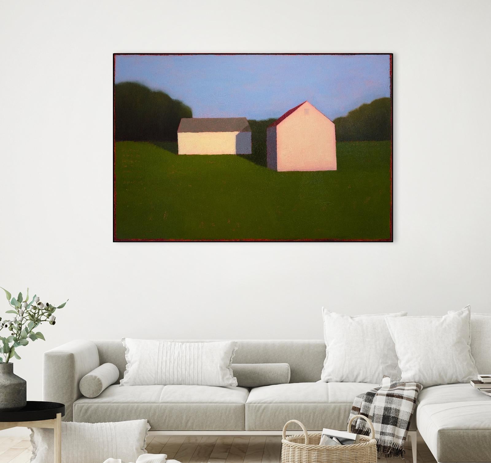 A Simple Life by Tracy Helgeson on GIANT ART - multicolor landscapes; contemporary