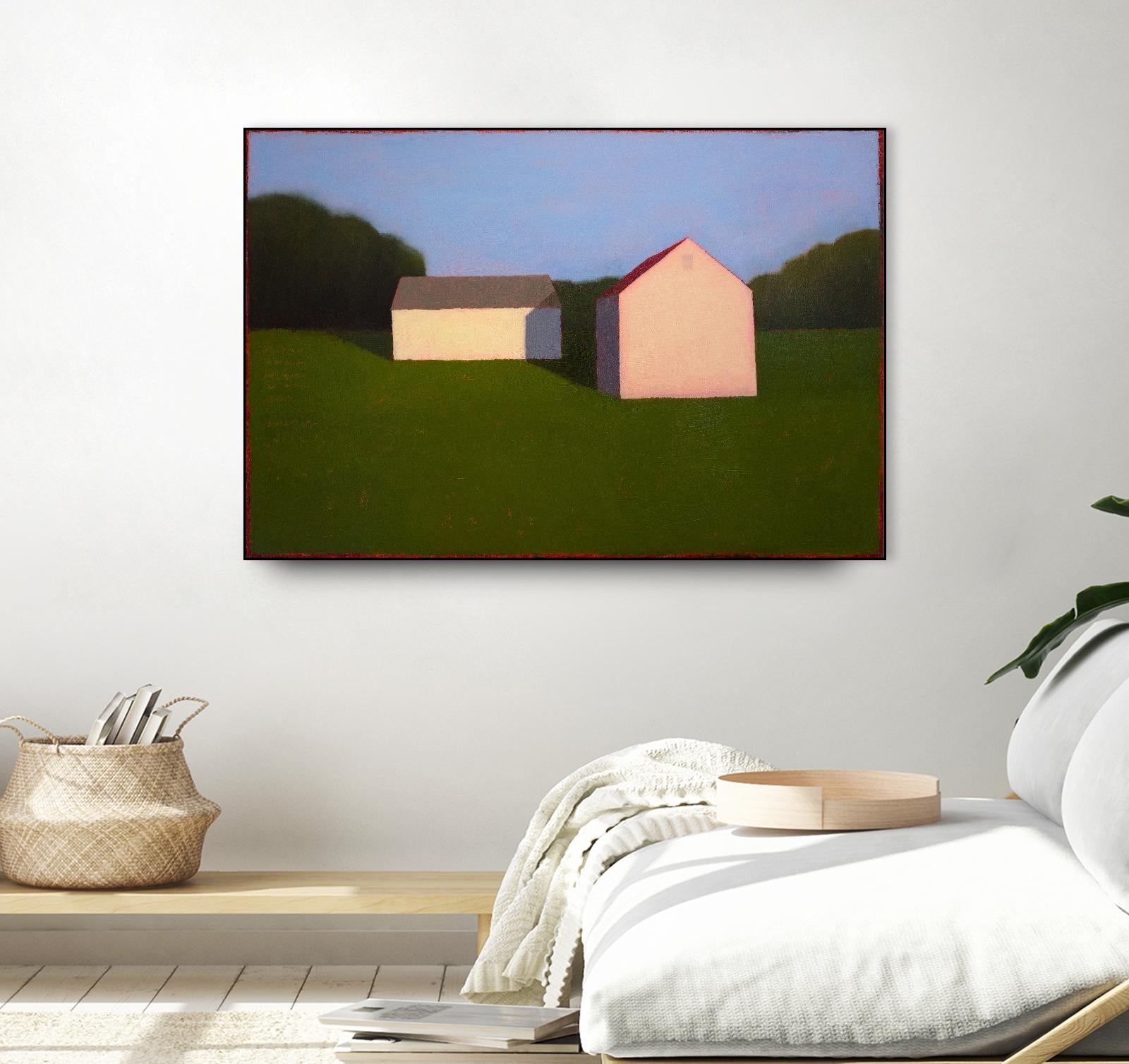 A Simple Life by Tracy Helgeson on GIANT ART - multicolor landscapes; contemporary