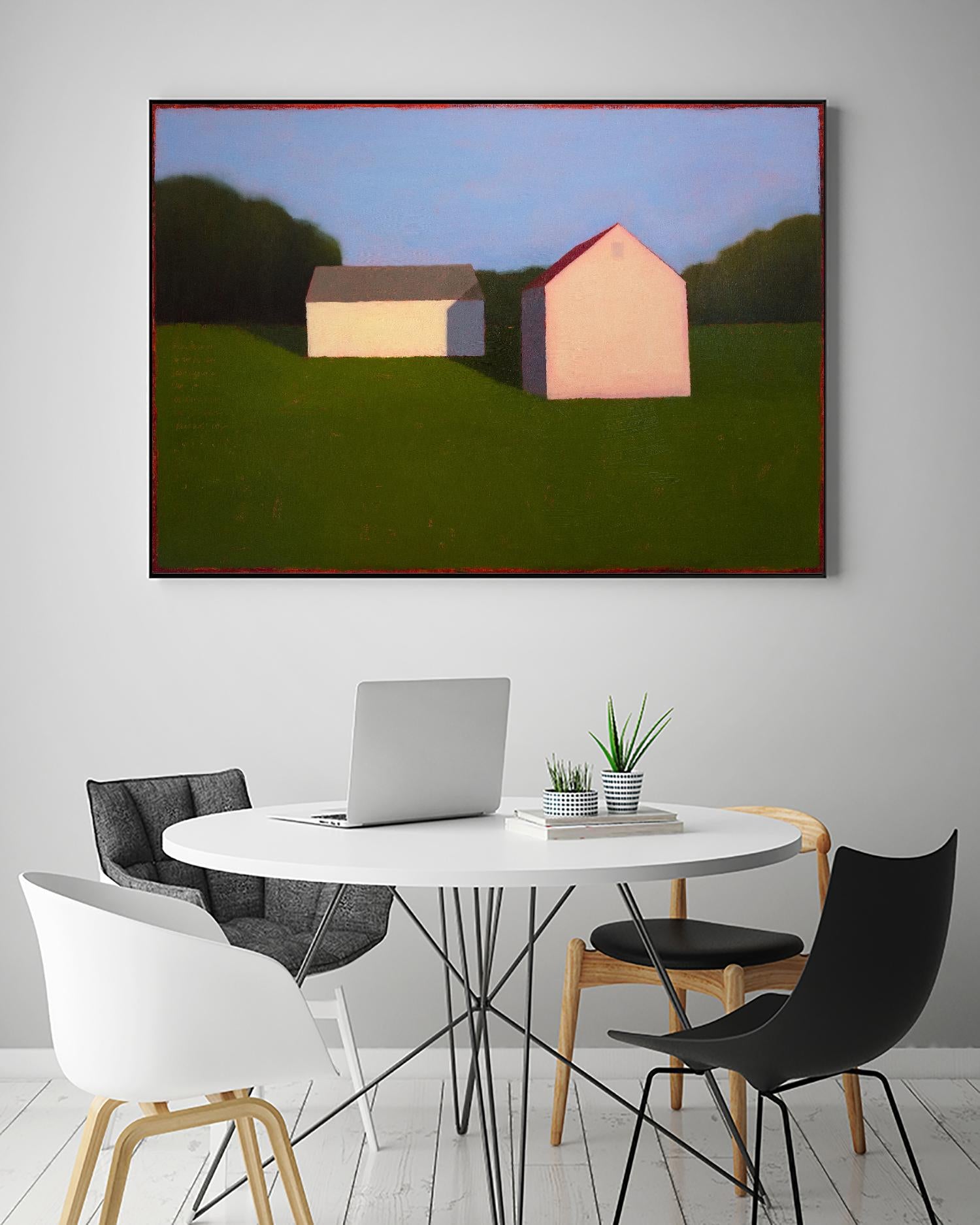 A Simple Life by Tracy Helgeson on GIANT ART - multicolor landscapes; contemporary