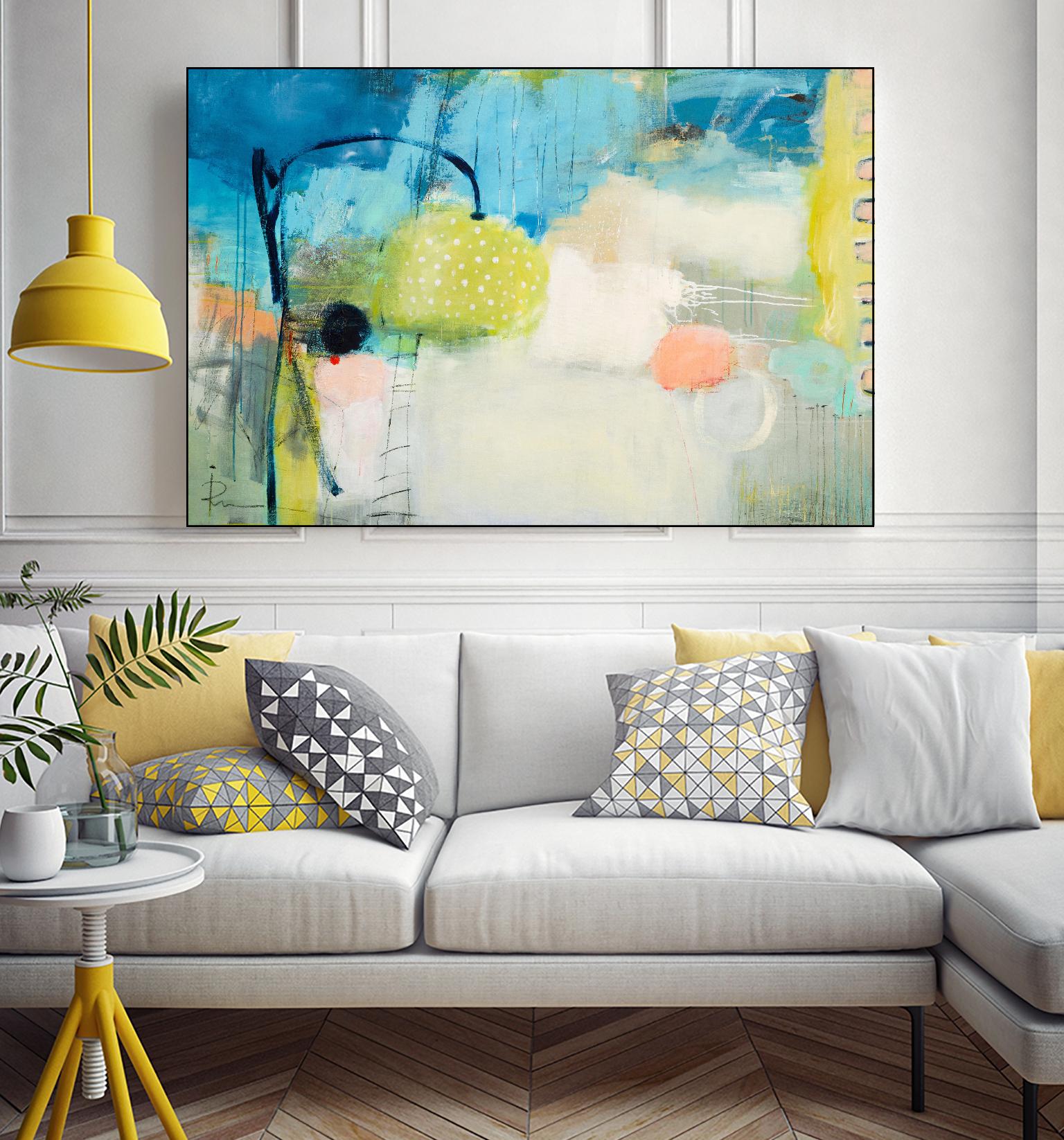 Green Summer by Ira Ivanova on GIANT ART - multicolor abstracts; contemporary