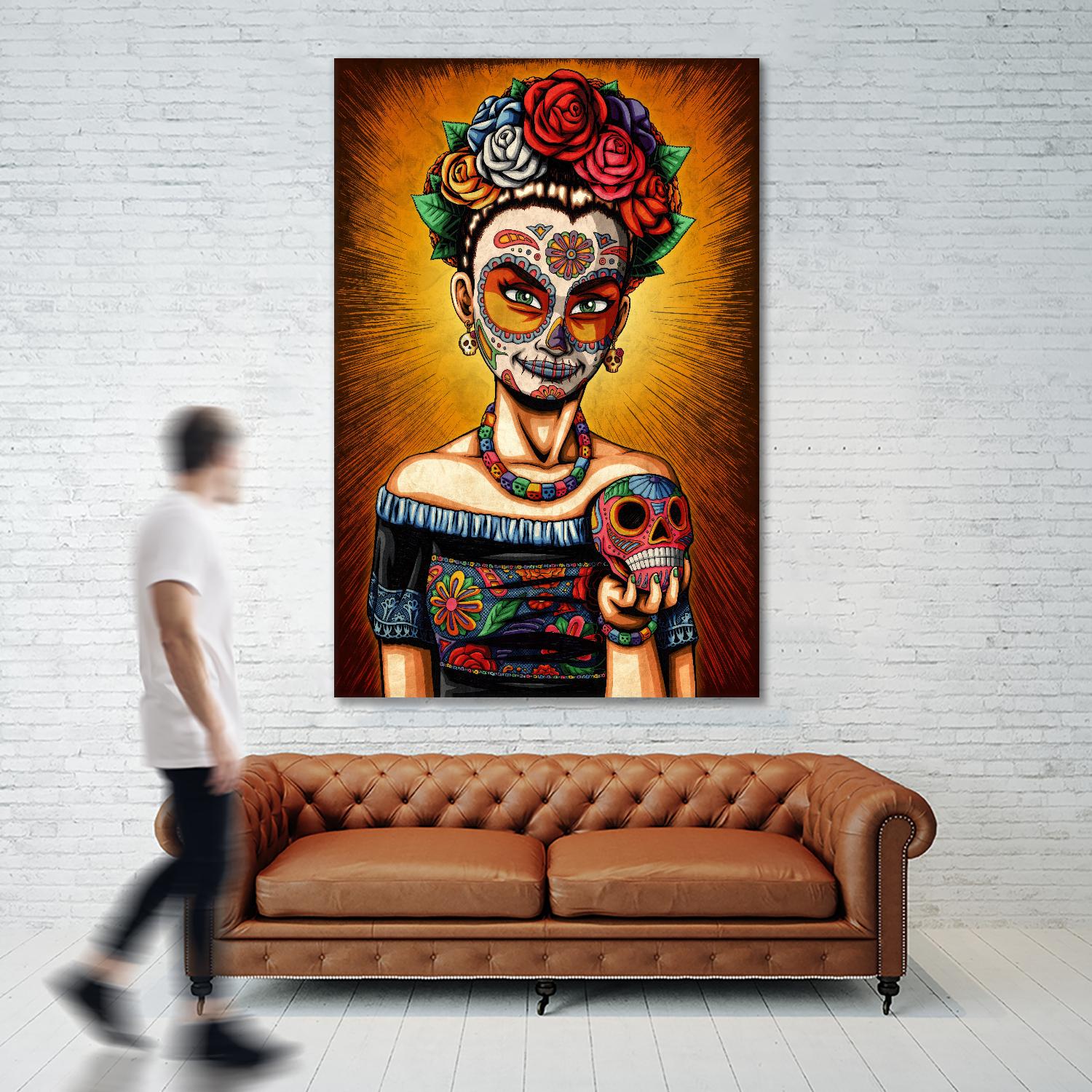 Rita by Nicholas Ivins on GIANT ART - multicolor urban/pop surrealism; ethnic