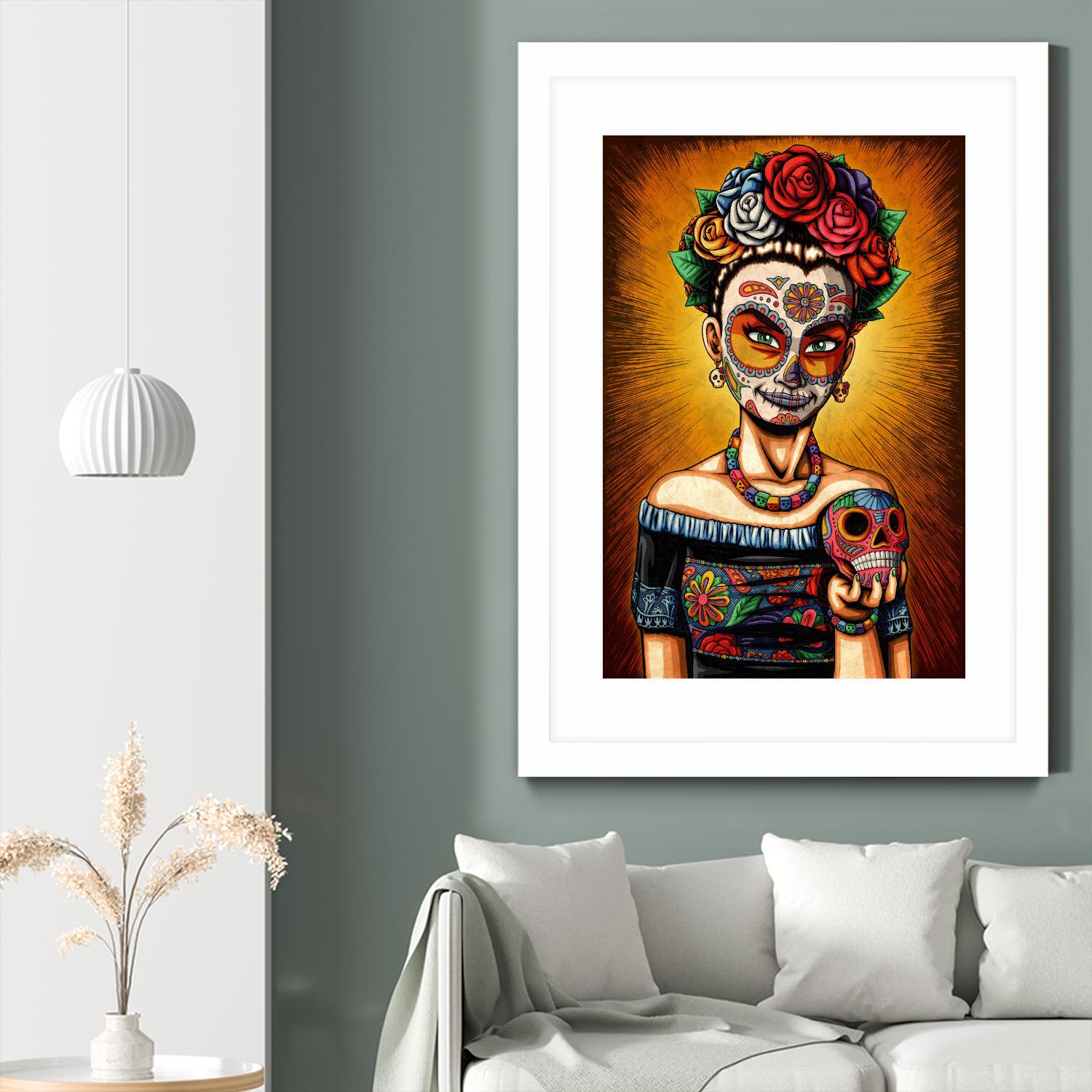 Rita by Nicholas Ivins on GIANT ART - multicolor urban/pop surrealism; ethnic