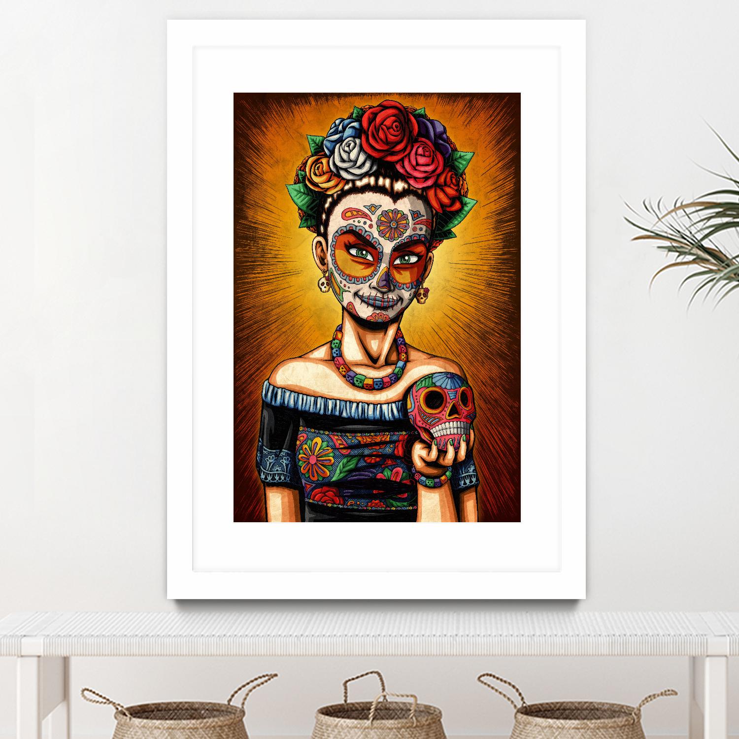 Rita by Nicholas Ivins on GIANT ART - multicolor urban/pop surrealism; ethnic