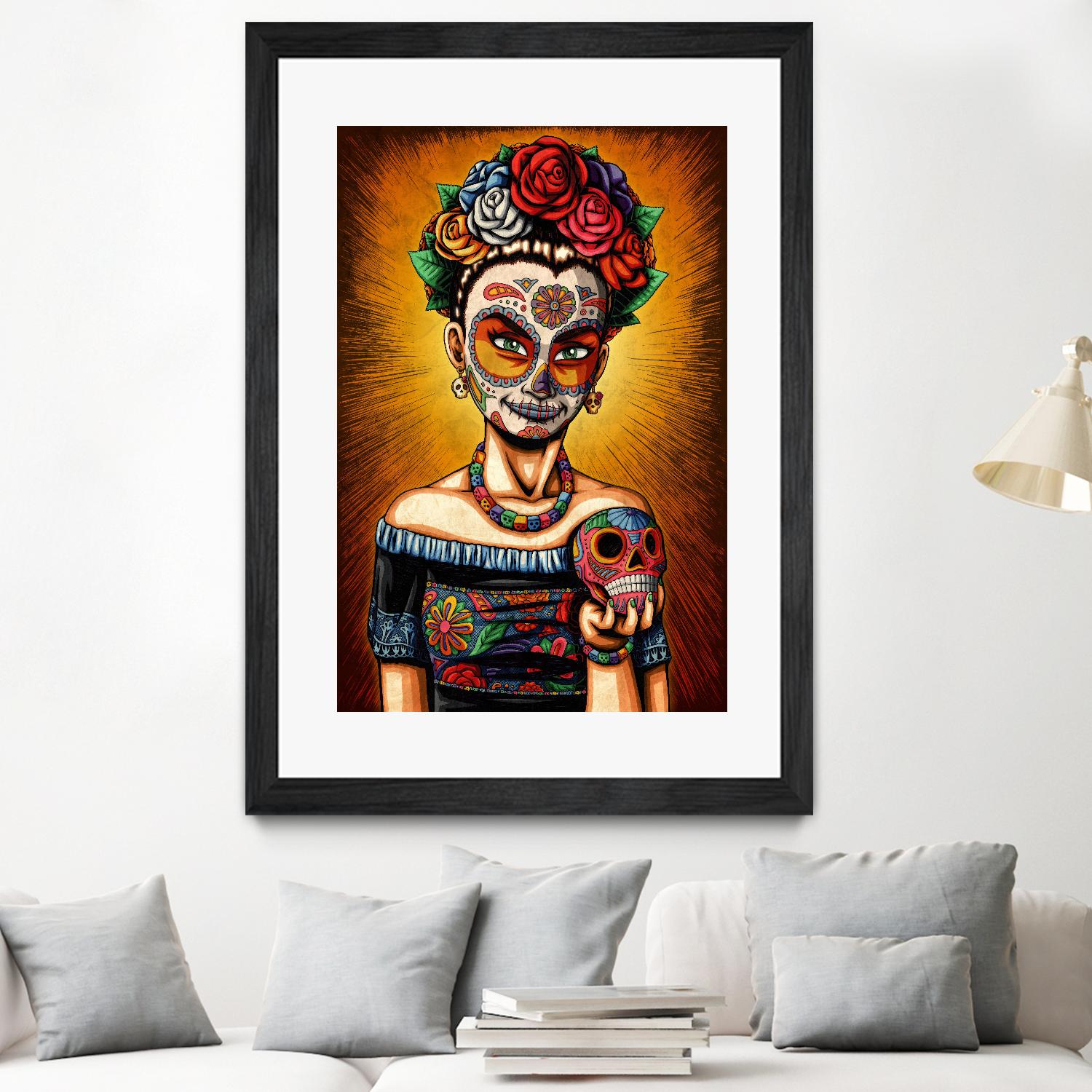 Rita by Nicholas Ivins on GIANT ART - multicolor urban/pop surrealism; ethnic