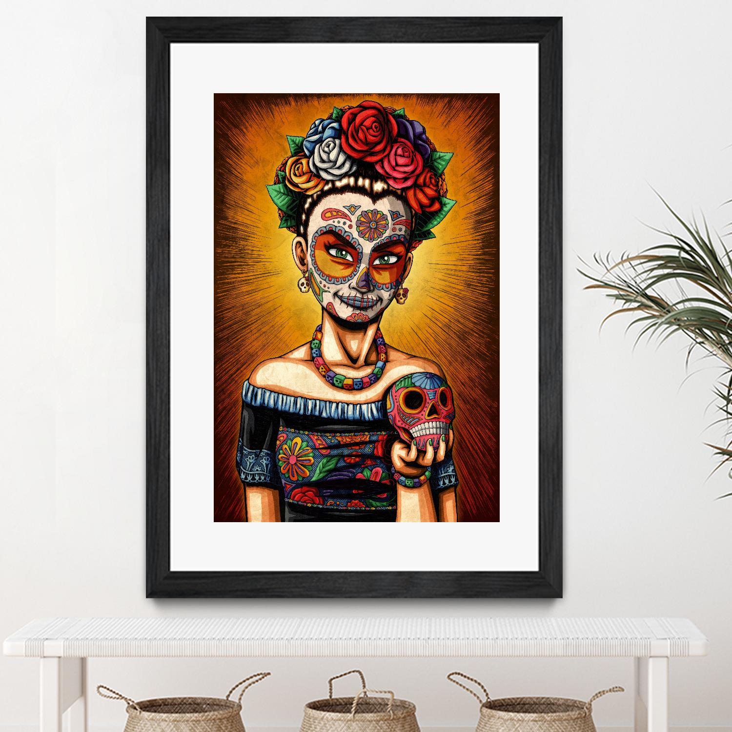 Rita by Nicholas Ivins on GIANT ART - multicolor urban/pop surrealism; ethnic