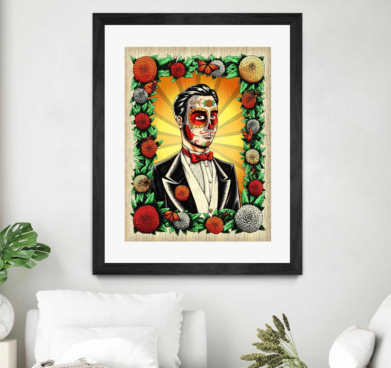 Muerto Groom by Nicholas Ivins on GIANT ART - multicolor urban/pop surrealism; ethnic