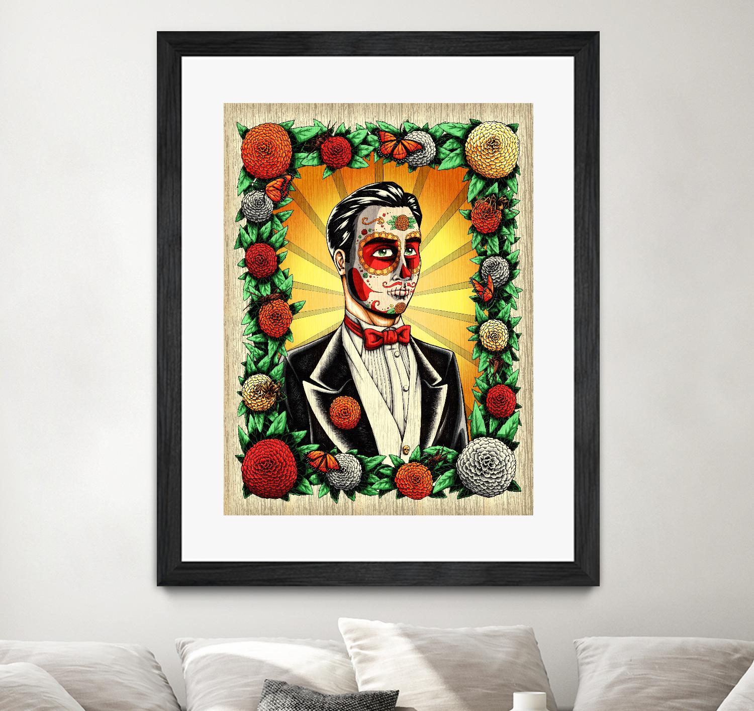 Muerto Groom by Nicholas Ivins on GIANT ART - multicolor urban/pop surrealism; ethnic