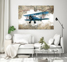 Biplane 1 by GraphINC Studio on GIANT ART - multicolor vintage