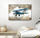 Biplane 1 by GraphINC Studio on GIANT ART - multicolor vintage