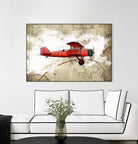 Biplane 3 by GraphINC Studio on GIANT ART - multicolor vintage