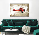 Biplane 3 by GraphINC Studio on GIANT ART - multicolor vintage