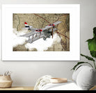 Biplane 4 by GraphINC Studio on GIANT ART - multicolor vintage