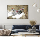Biplane 4 by GraphINC Studio on GIANT ART - multicolor vintage