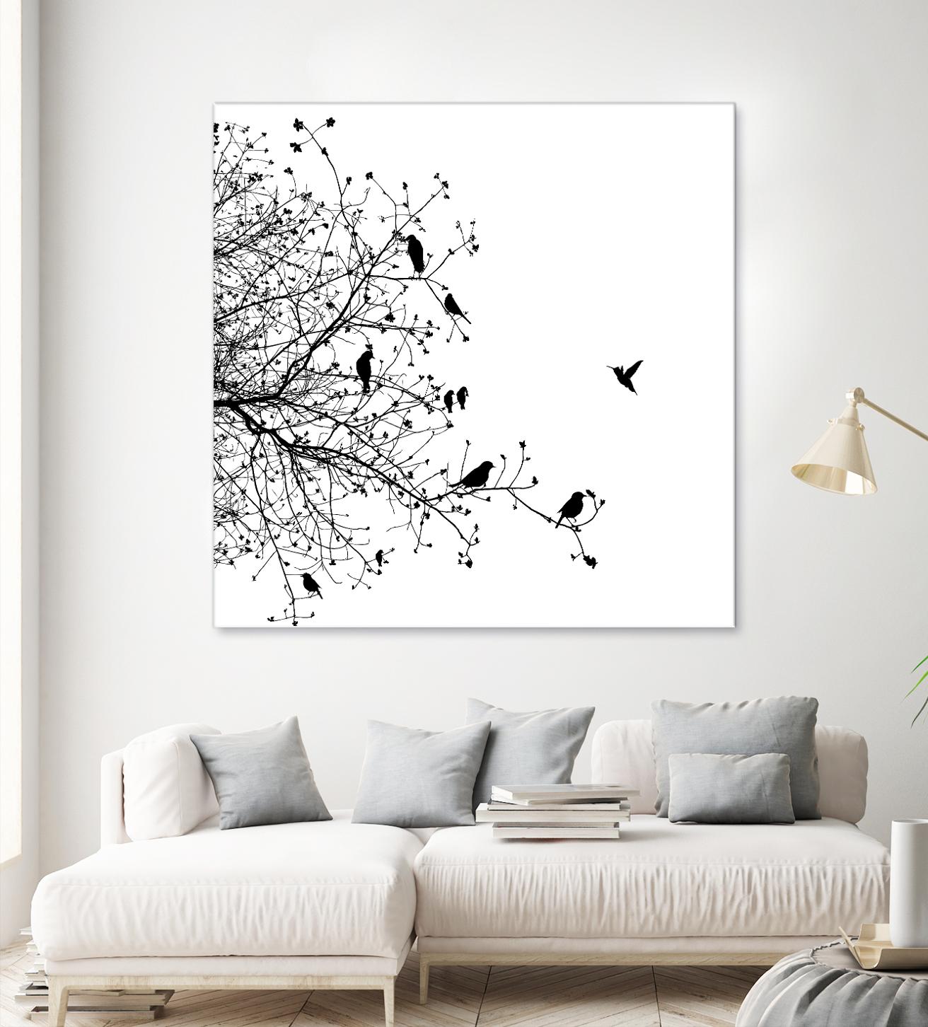Bird I by GraphINC on GIANT ART - multicolor contemporary; animals