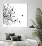 Bird I by GraphINC on GIANT ART - multicolor contemporary; animals