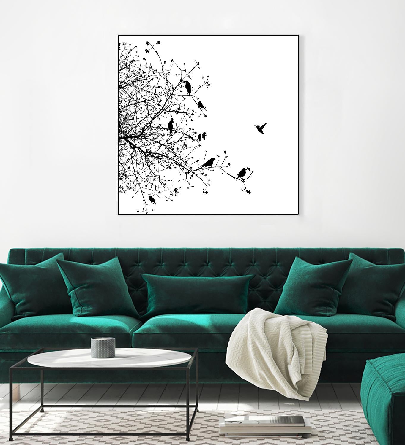 Bird I by GraphINC on GIANT ART - multicolor contemporary; animals