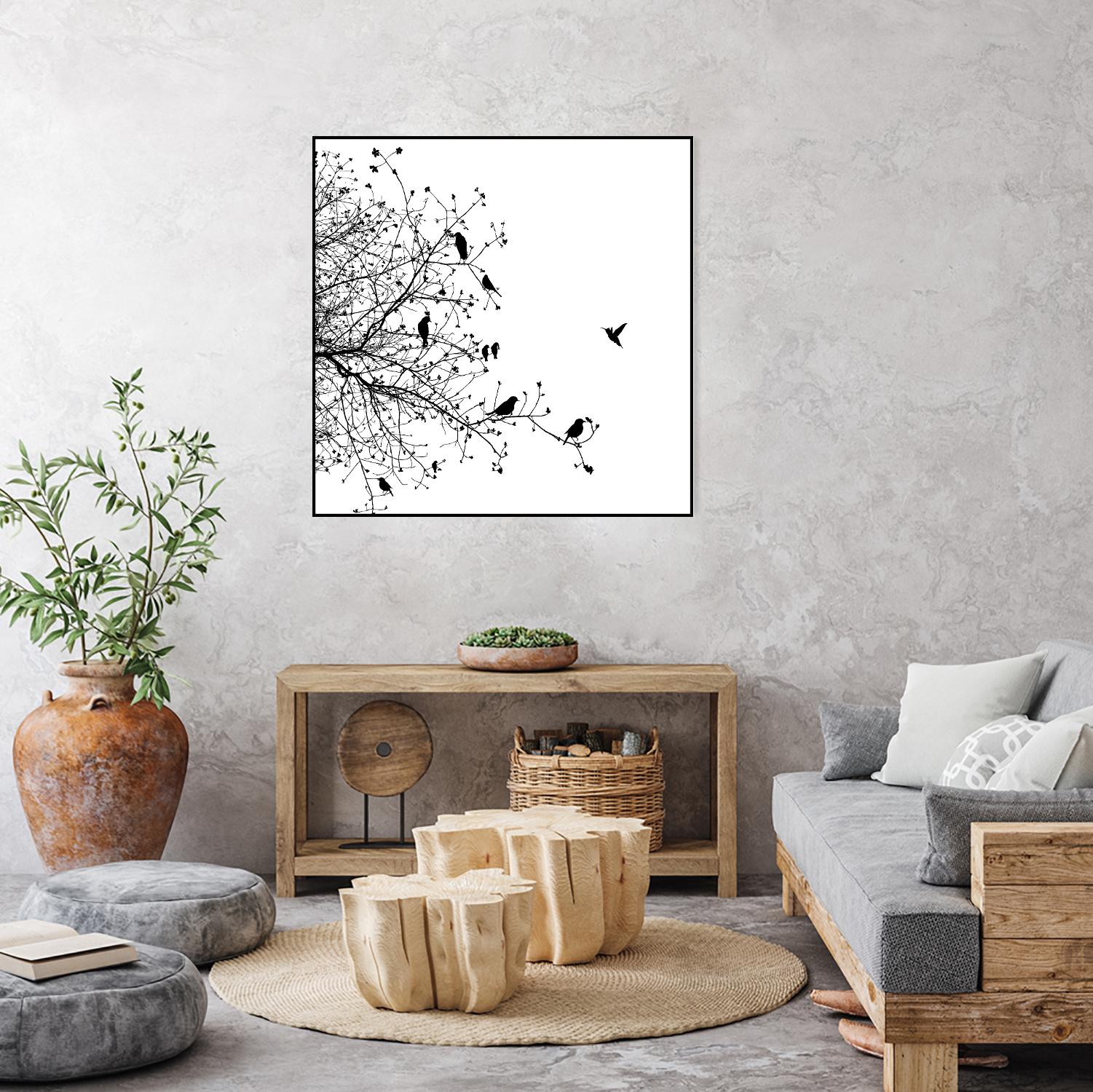 Bird I by GraphINC on GIANT ART - multicolor contemporary; animals