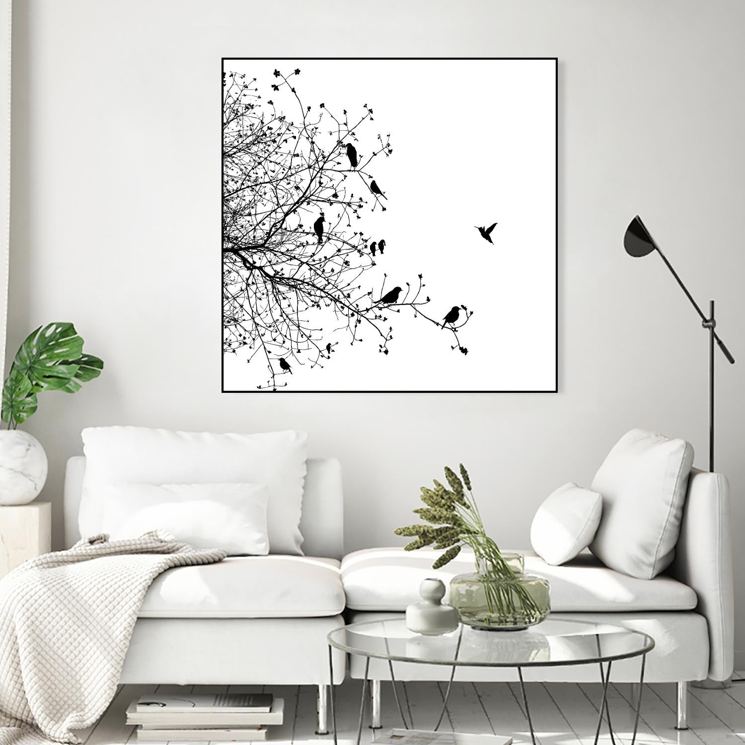 Bird I by GraphINC on GIANT ART - multicolor contemporary; animals
